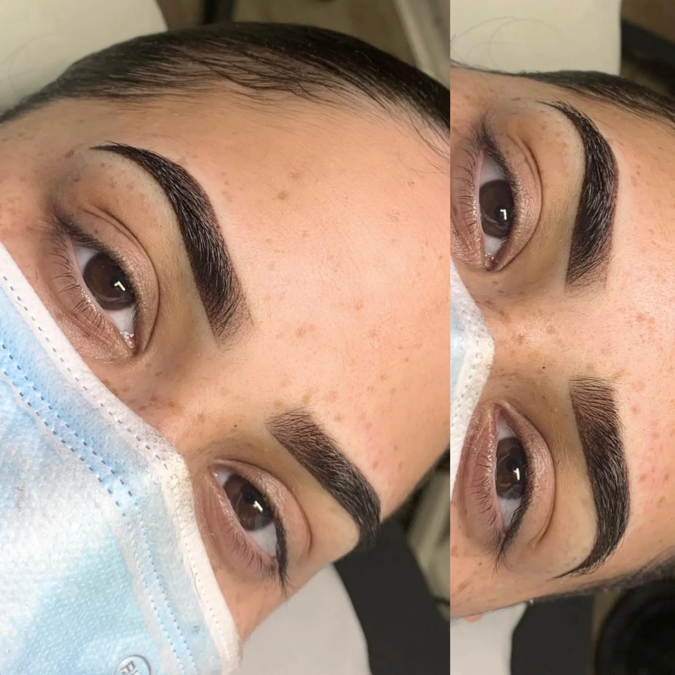 temporary eyebrow tattoo
